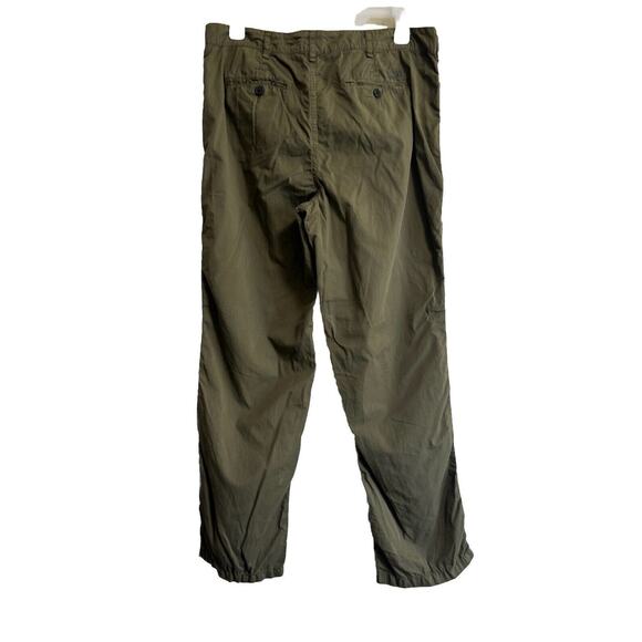 LRL Lauren Jeans Co Size 10 100% Cotton Pants Hiking Outdoors Green Goblincore - Picture 2 of 10